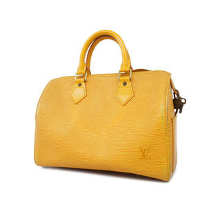 [3xc3721] Auth Louis Vuitton Handbag Epi Speedy 25 M43019 SP0956 Jaune